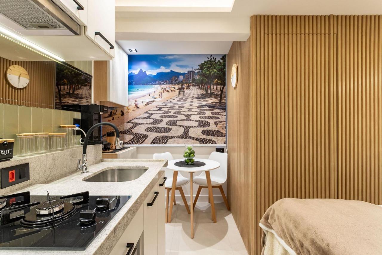 Premium Maravilhoso Estudio Sofisticado E Completo Em Ipanema Rio de Janeiro Kültér fotó